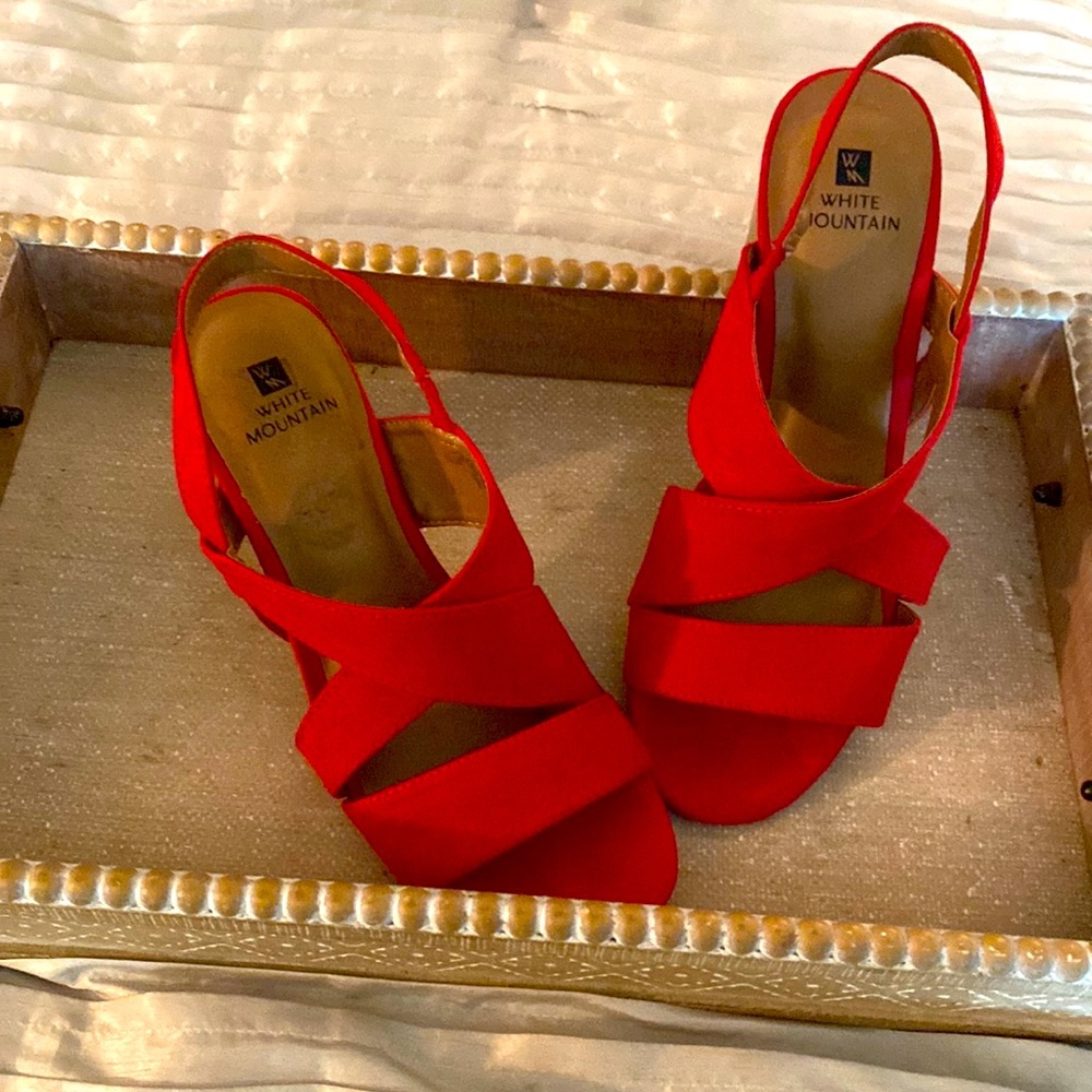 Red sandal